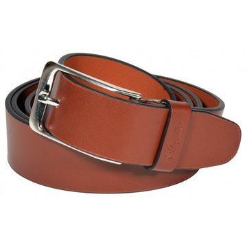 Handcrafted Full-Grain Leather Belt – Adjustable & Durable by Papillon at www.brixbailey.com