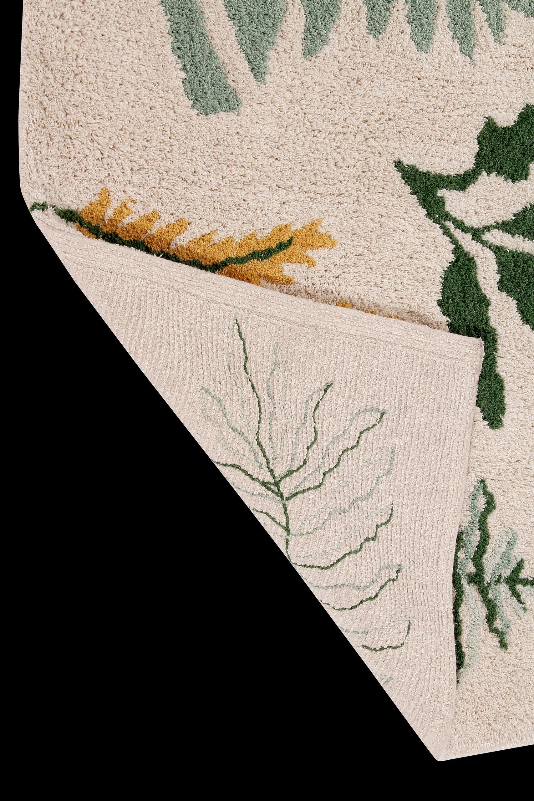 Refresh Your Space with the Tropical Charm of Our 100% Cotton Rug by Lorena Canals at www.brixbailey.com