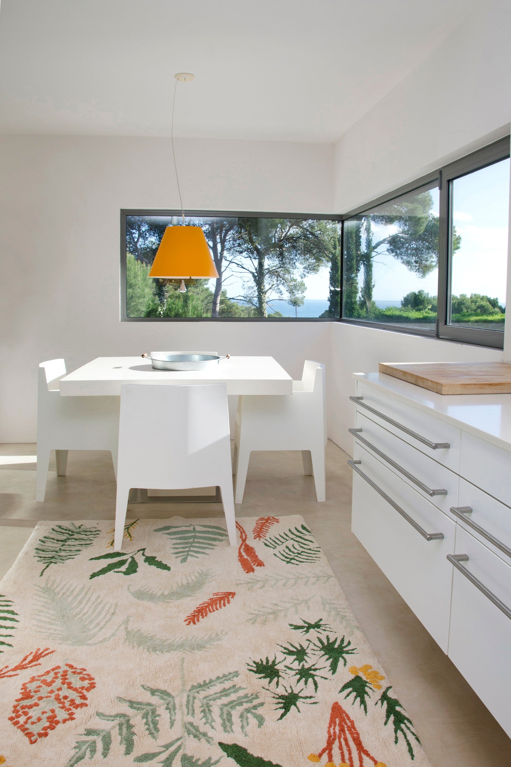 Refresh Your Space with the Tropical Charm of Our 100% Cotton Rug by Lorena Canals at www.brixbailey.com