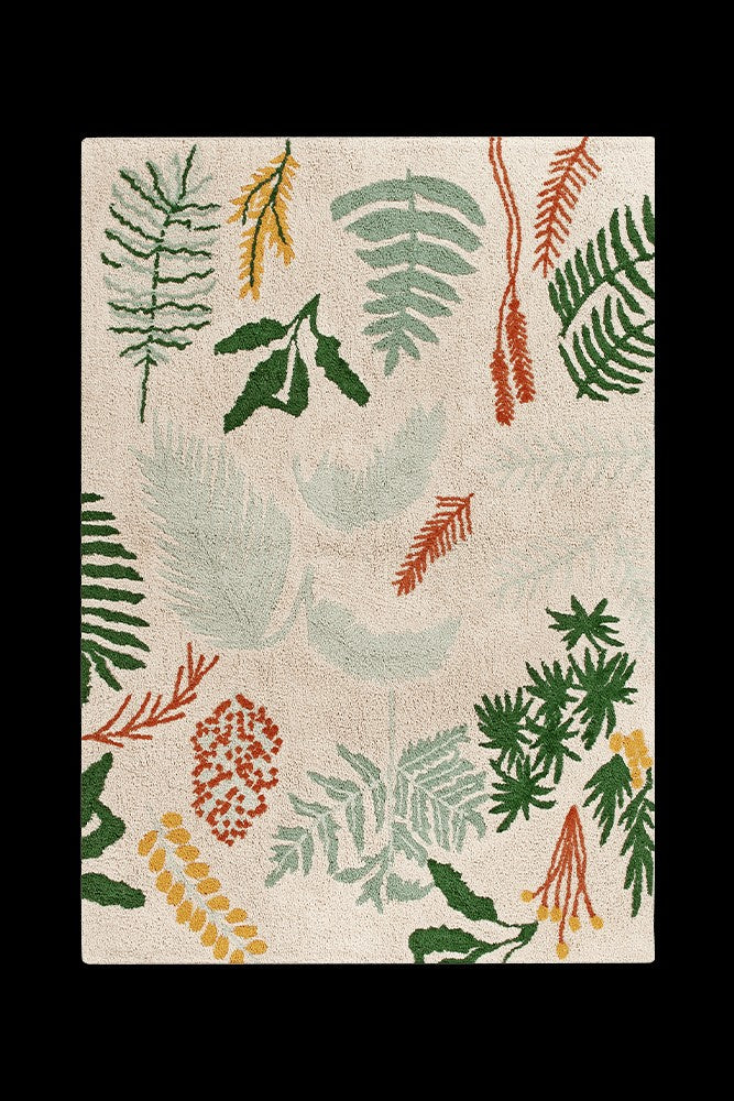 Refresh Your Space with the Tropical Charm of Our 100% Cotton Rug by Lorena Canals at www.brixbailey.com