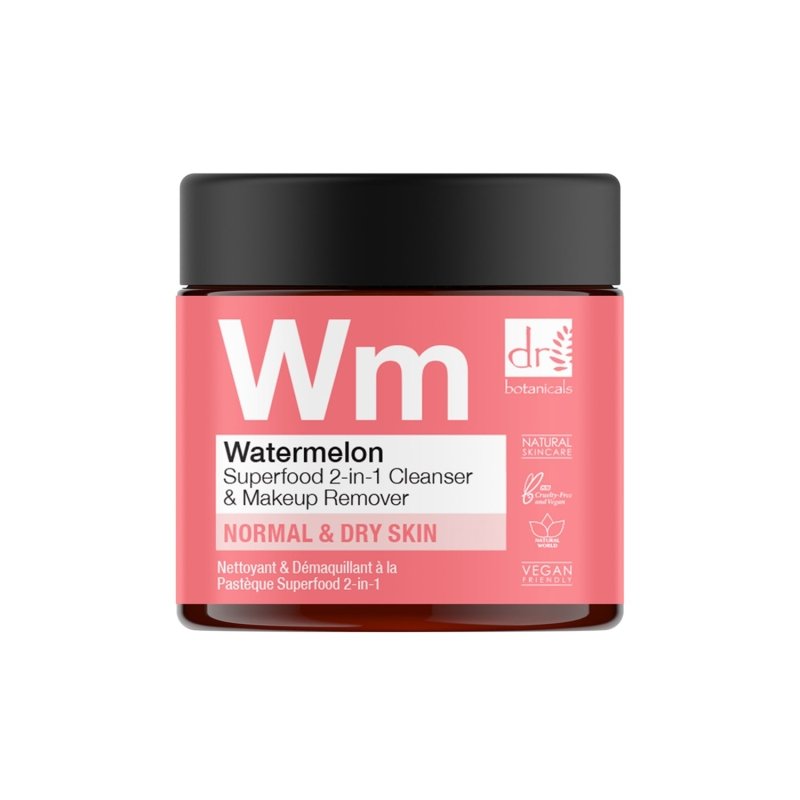 Watermelon Superfood 2 in 1 Cleanser and Makeup Remover 60ml