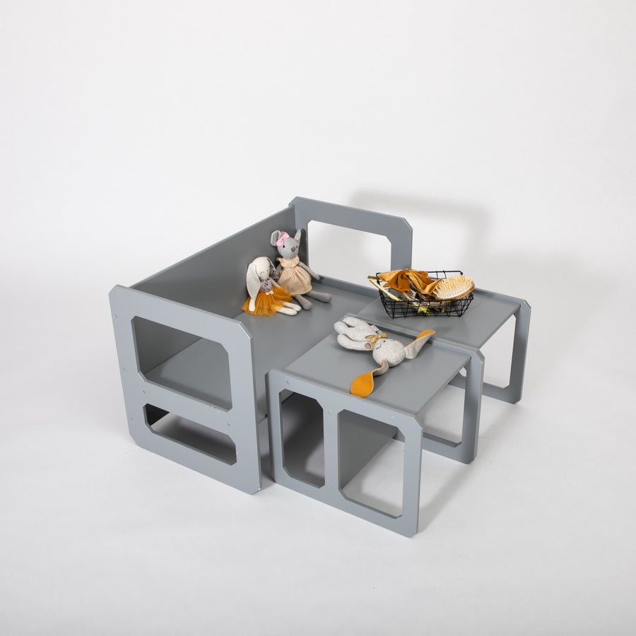 Montessori Weaning Table & Chair Set – Handcrafted & Child-Safe by Montessori House Bed at www.brixbailey.com