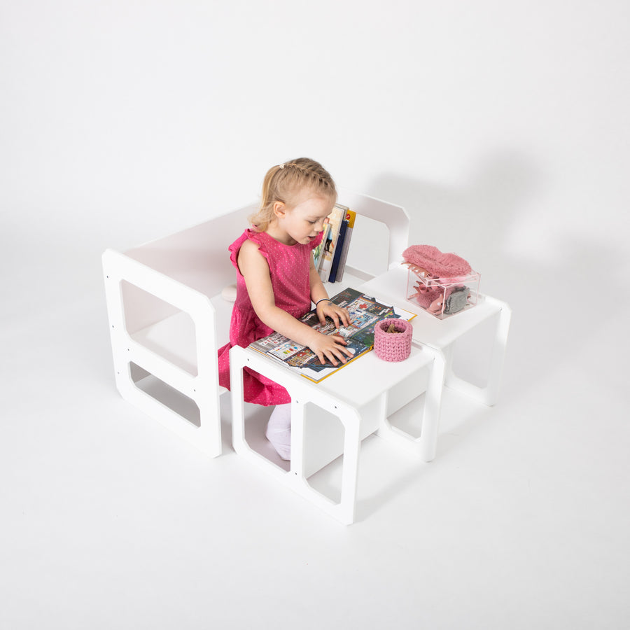 Montessori Weaning Table Set – Empower & Inspire Your Toddler by Montessori House Bed at www.brixbailey.com