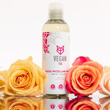 Rose Micellar Water – Soothes, Tones & Vegan-Friendly by Vegan Fox at www.brixbailey.com