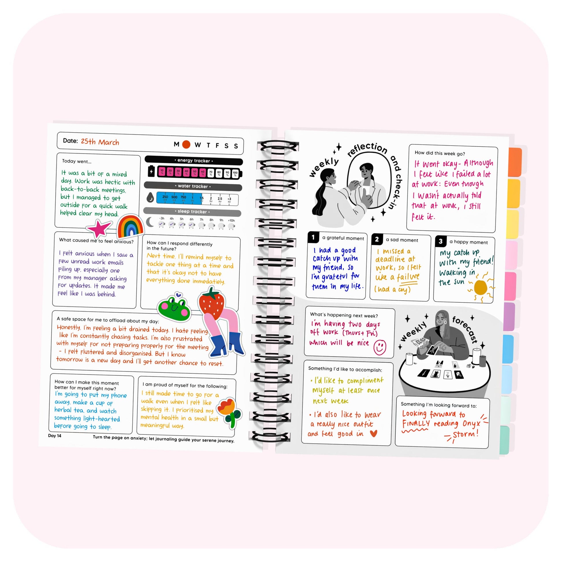 Anxiety Spiral Journal