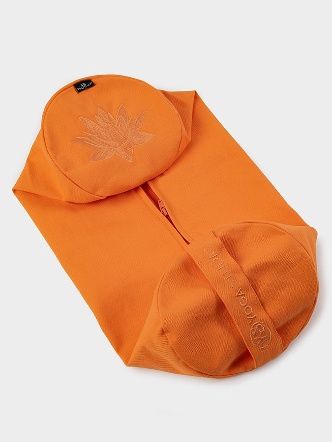 Yoga Studio Replacement Round Lotus Bolster Outer Cushion Cover