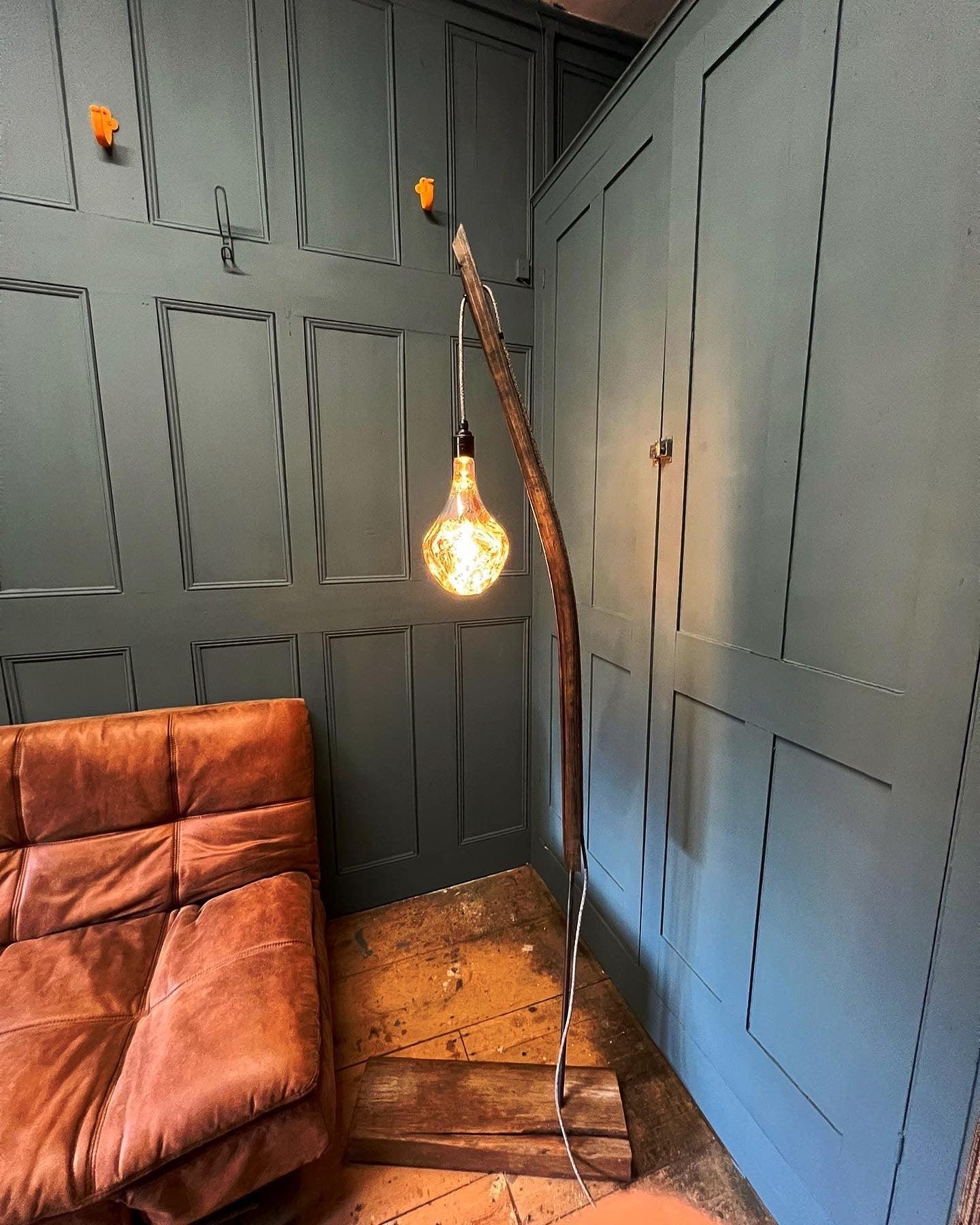 Whiskey Stave Standard Lamp