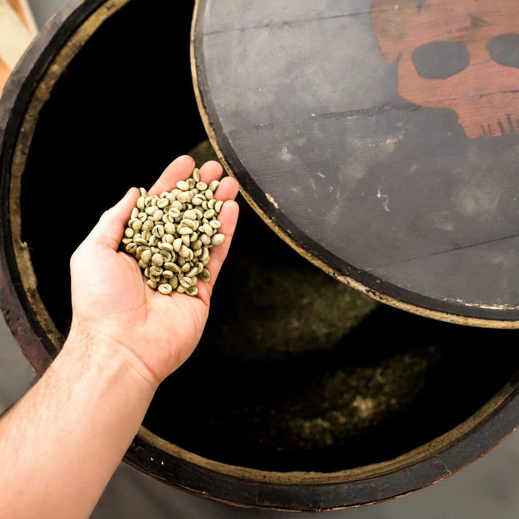 Barrel Aged Skull Crusher Coffee