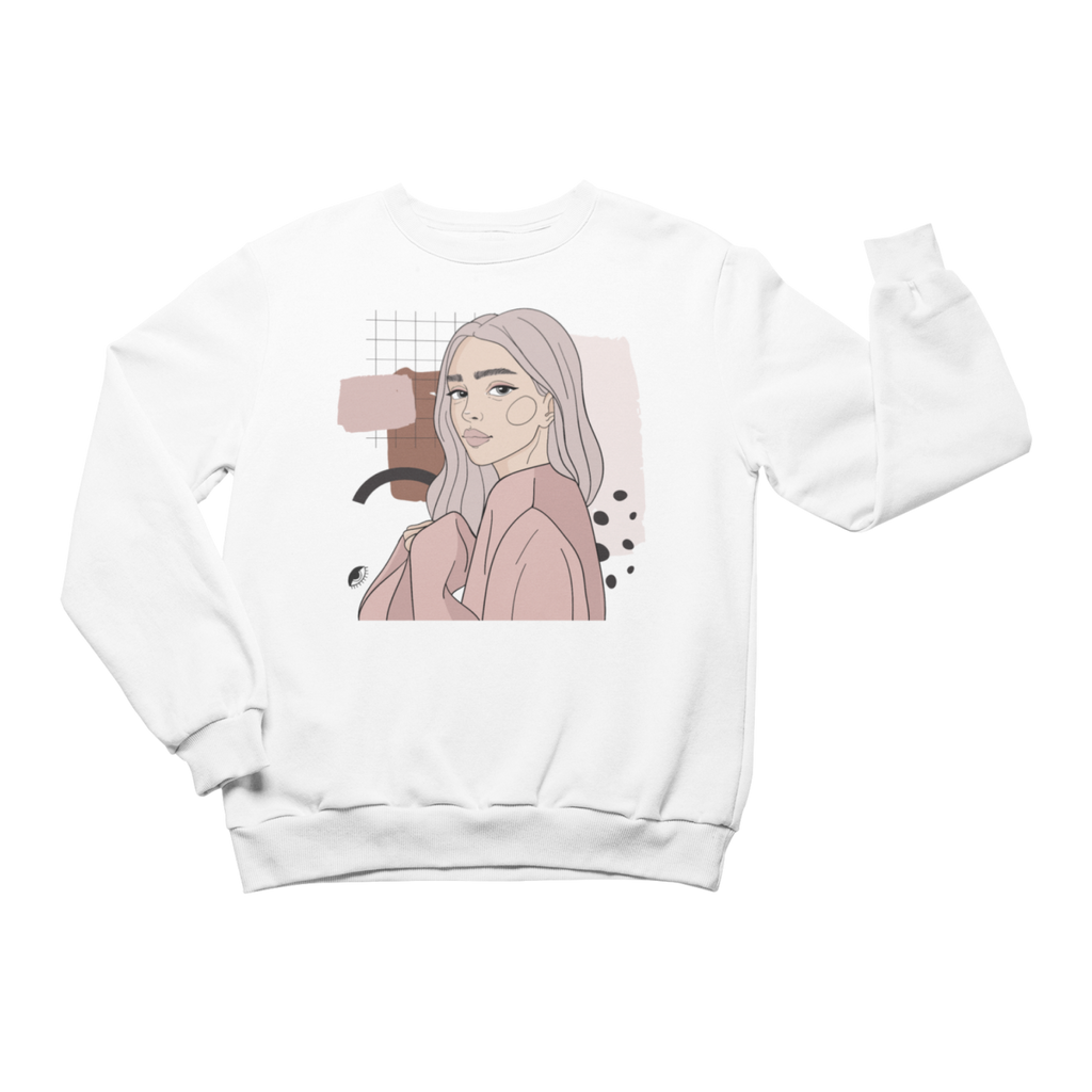 The comfortable crewneck sweatshirt make any outfit work, especially if you want to receive compliments! by Getter Tiivits at www.brixbailey.com