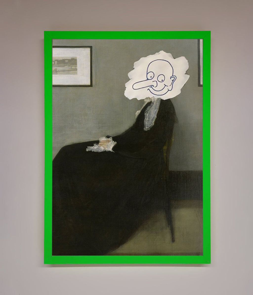 Whistlers Mother Framed Wall Art