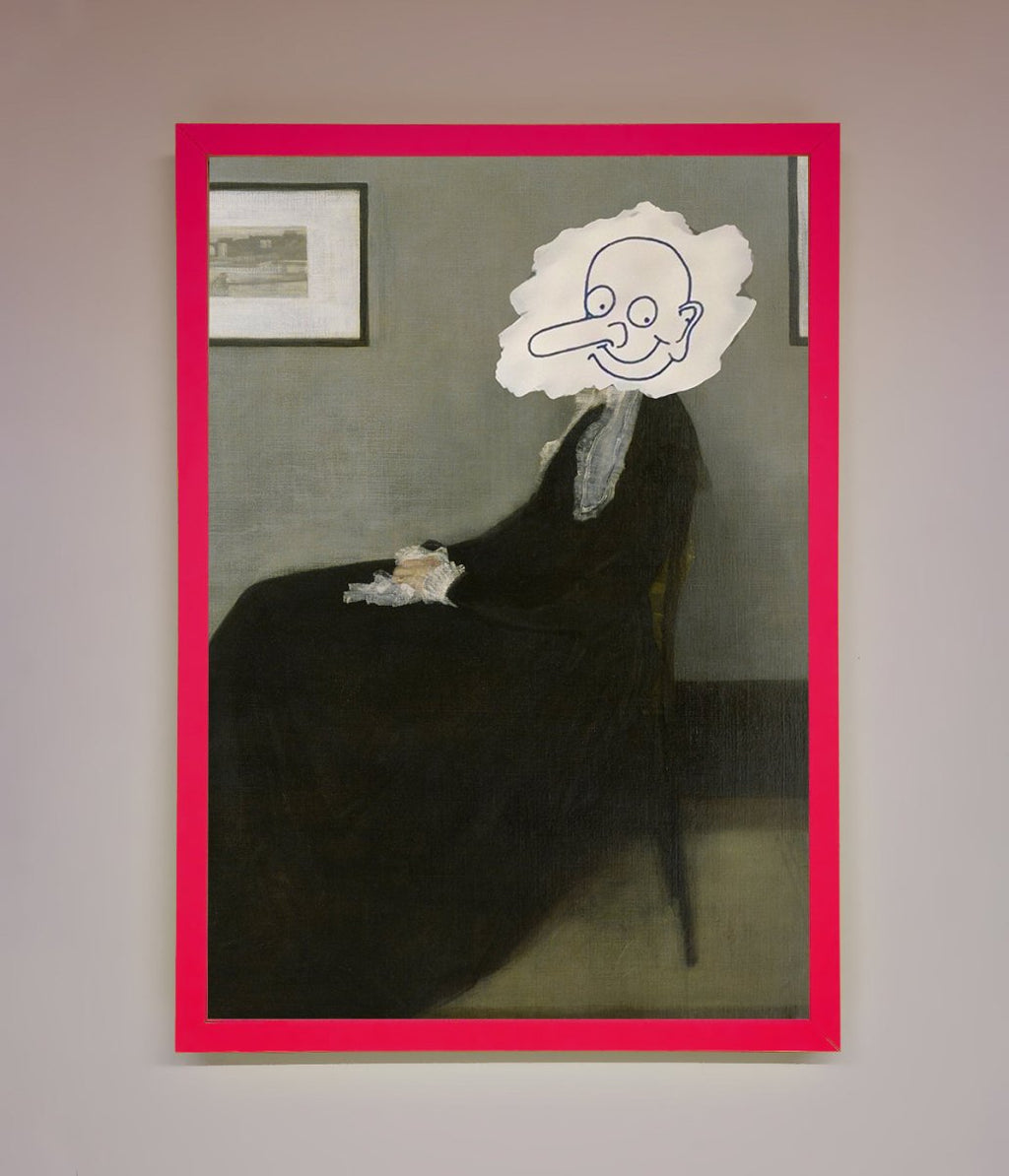 Whistlers Mother Framed Wall Art