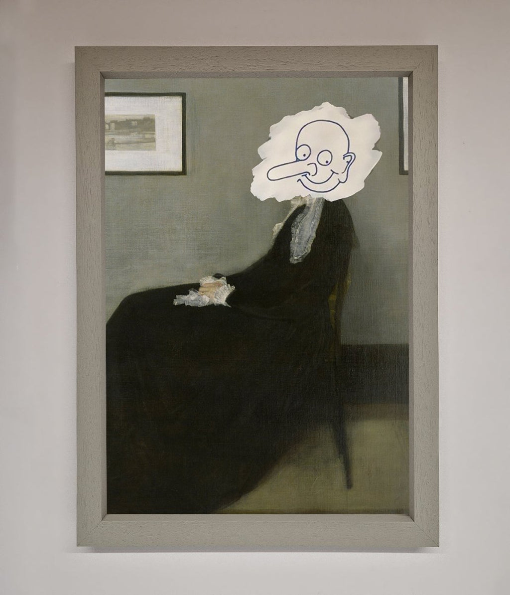 Whistlers Mother Framed Wall Art