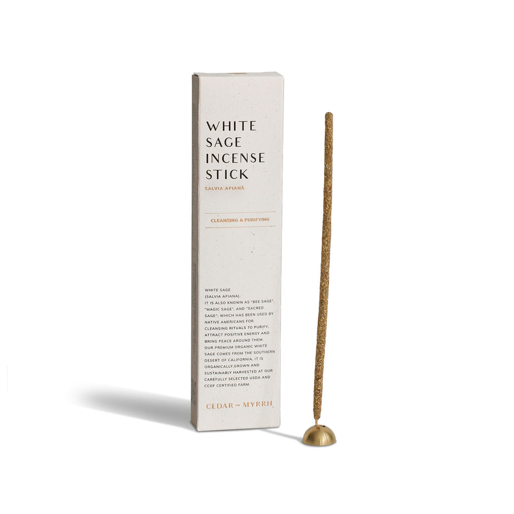White Sage Incense Sticks Hand Rolled 7 Pack