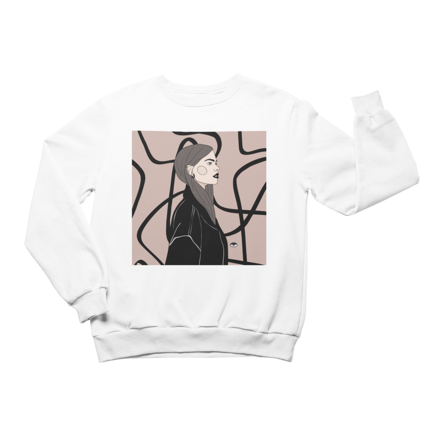 The comfortable crewneck sweatshirt make any outfit work, especially if you want to receive compliments! by Getter Tiivits at www.brixbailey.com
