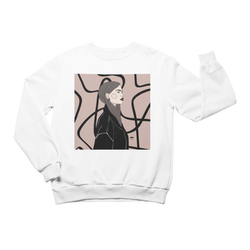 Unisex Crewneck Sweatshirt with Illustration - Strange