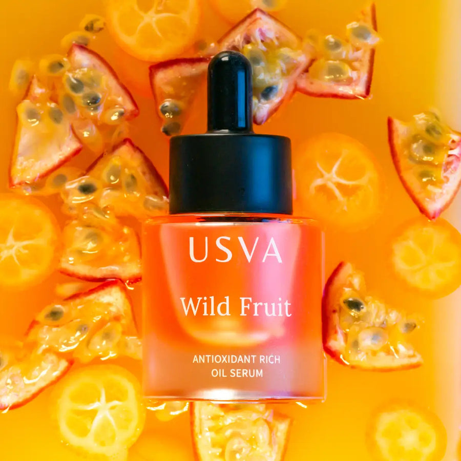 Wild Fruit Oil Serum – Boost Radiance & Elasticity with Natural Oils by Usva Cosmetics at www.brixbailey.com