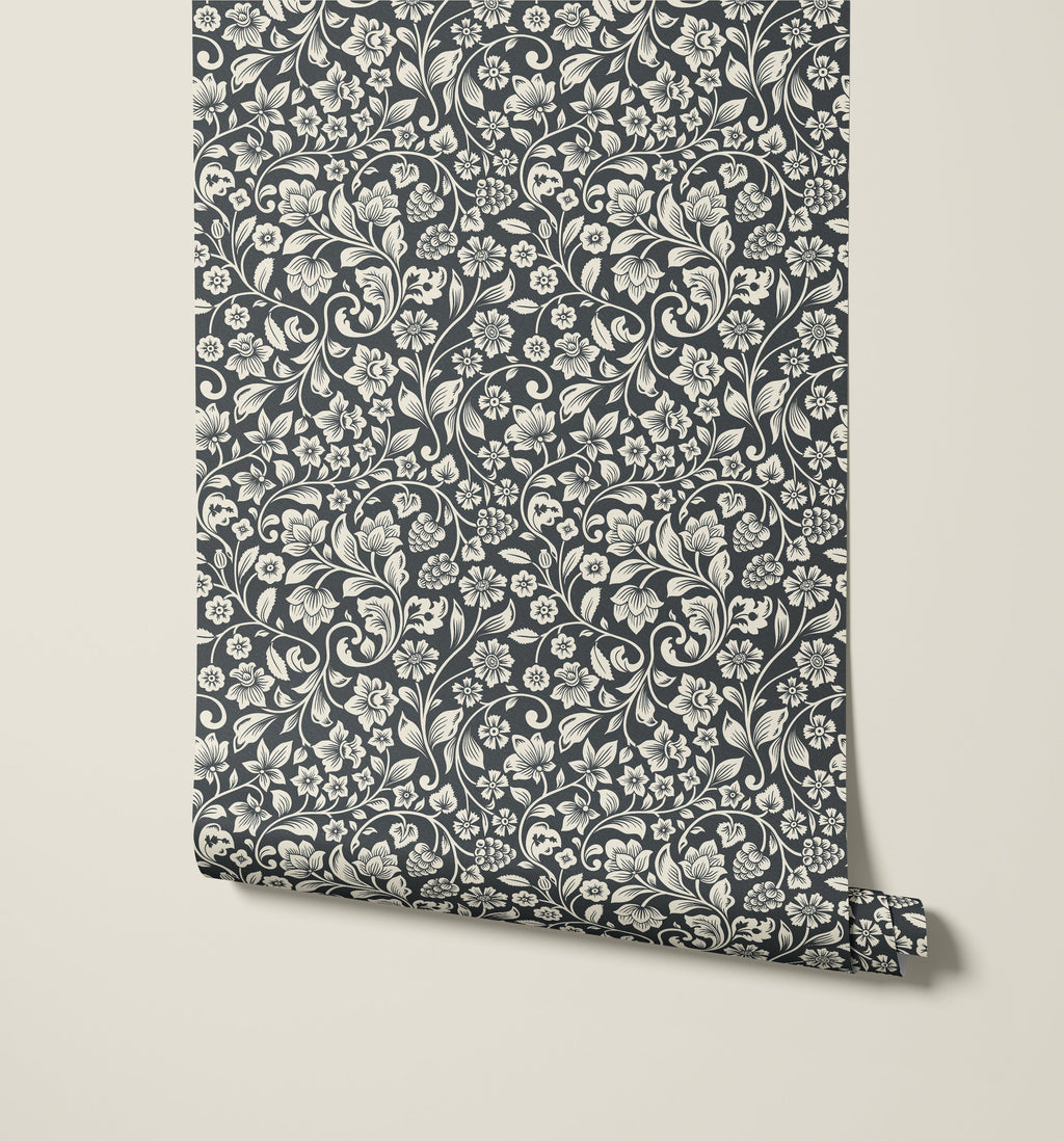 Willow Decorative Pattern Wallpaper