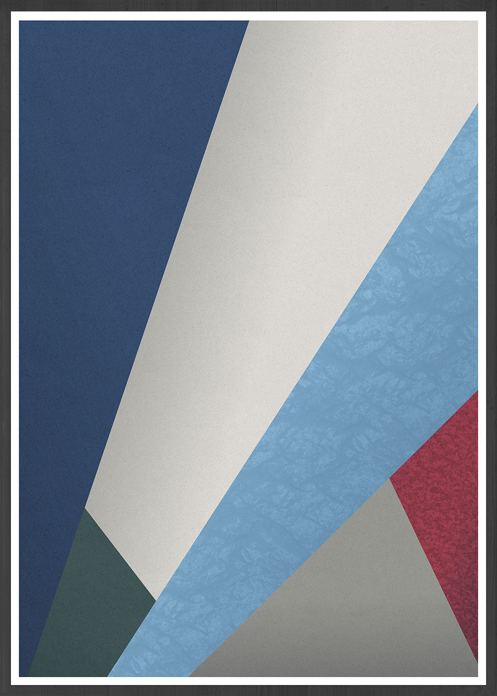 Winter Trend Geometric Poster Design