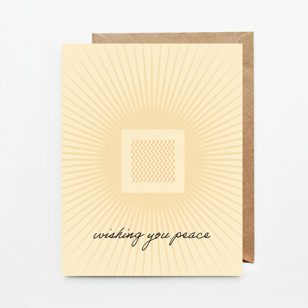 Wishing You Peace Sympathy Card