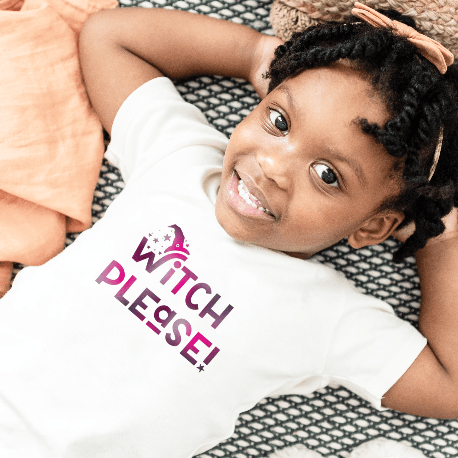 Witch Please Graphic Tee for Kids