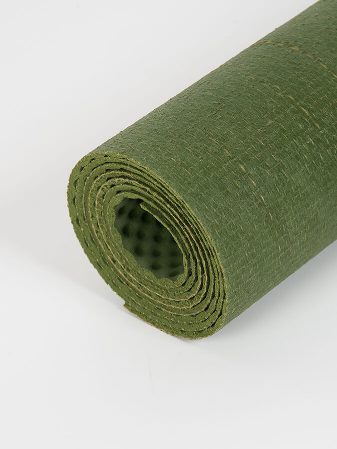 Extra Long Jute Yoga Mat 6mm Natural Rubber