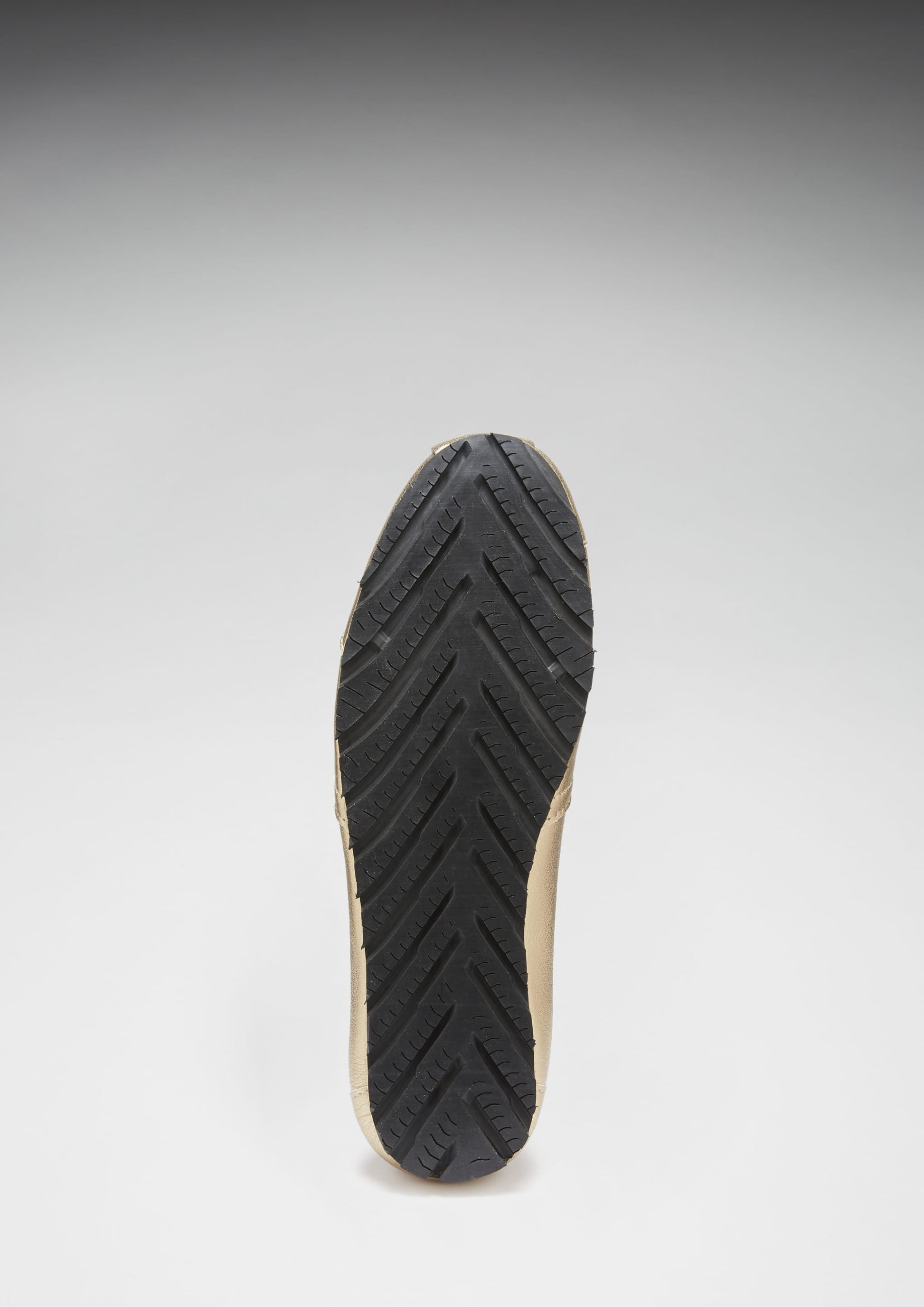 Women's Gold Leather Chukka Espadrilles