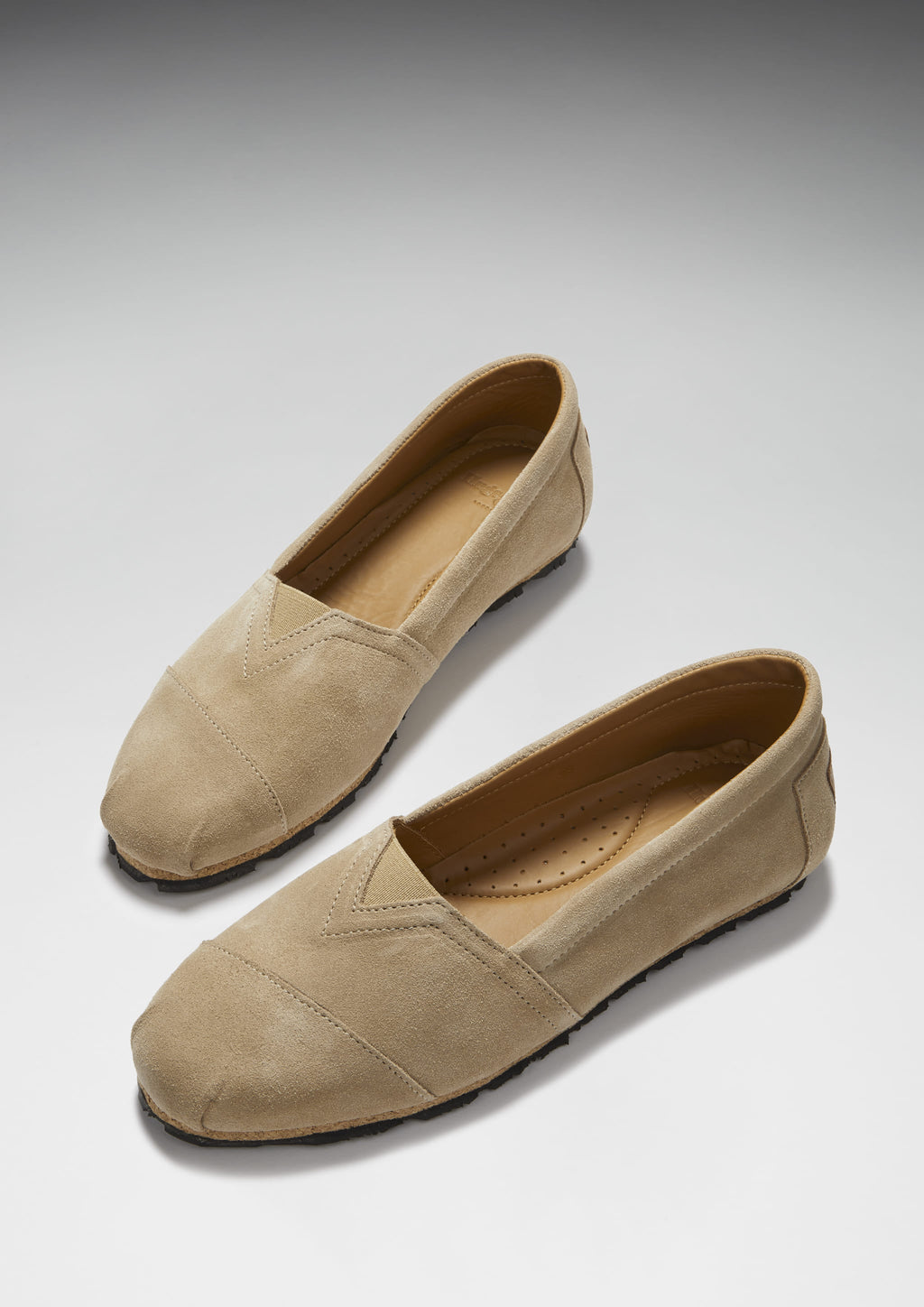 Women's Taupe Suede Chukka Espadrilles