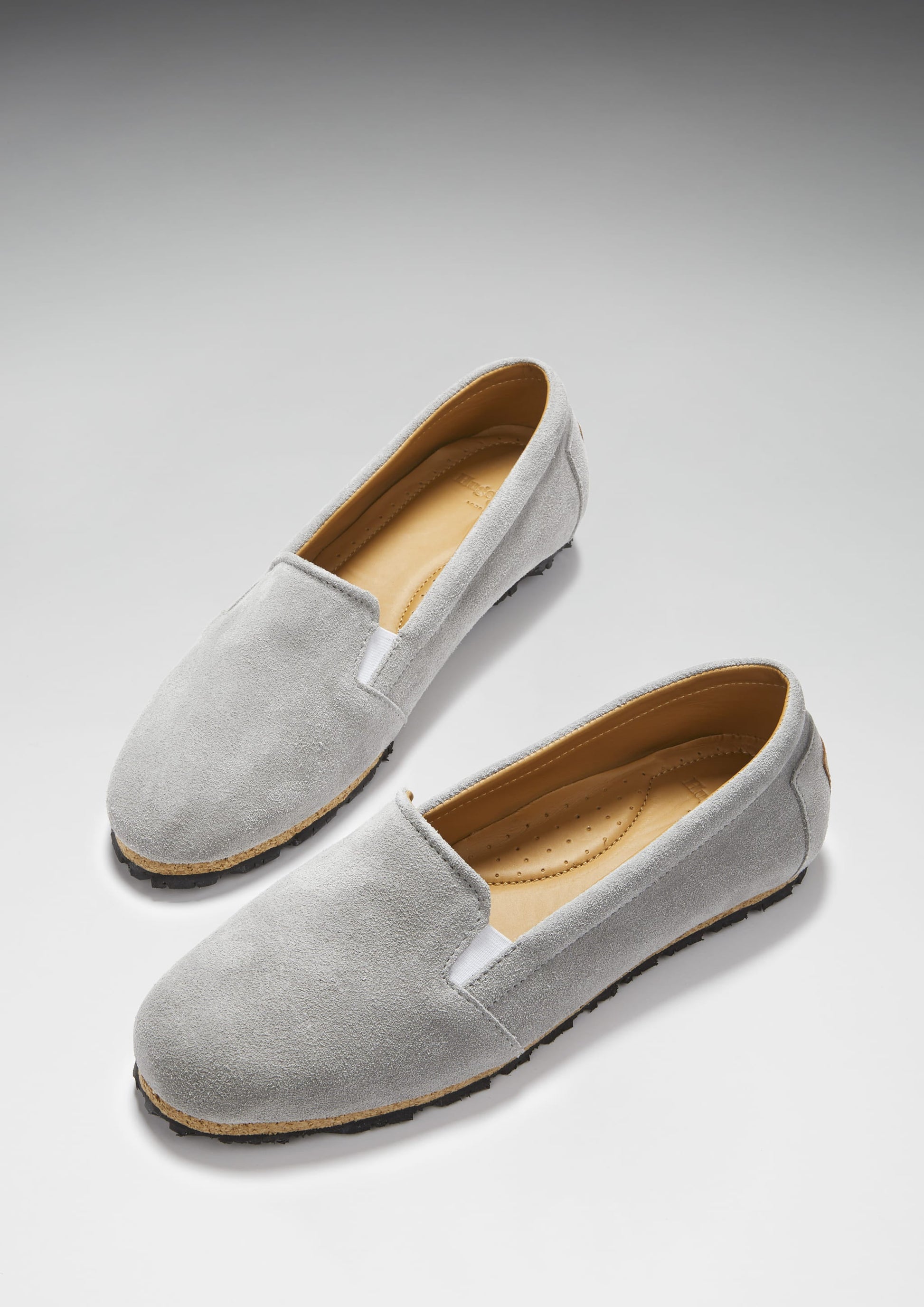 Women's Dove Grey Suede Continental Espadrilles