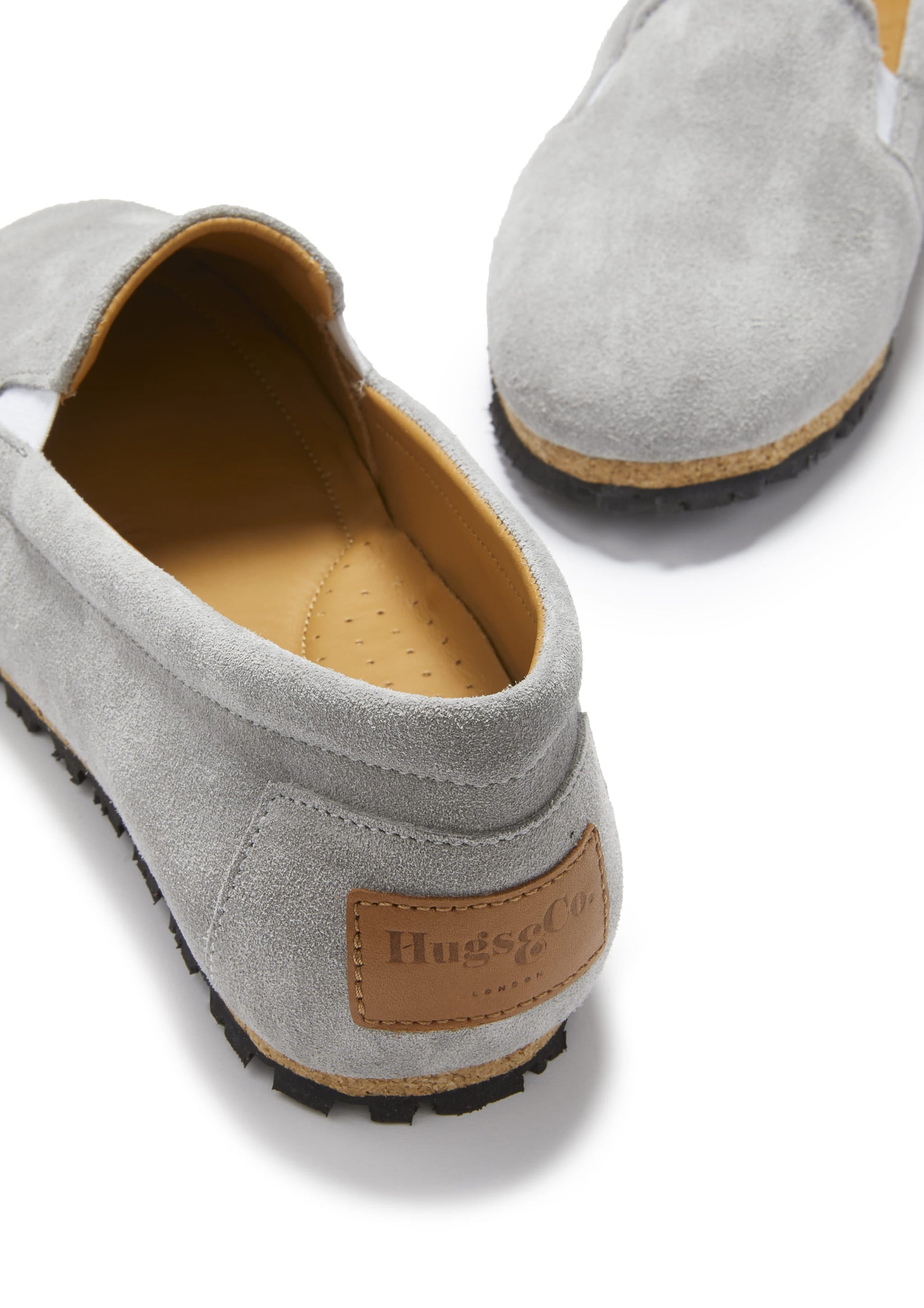 Women's Dove Grey Suede Continental Espadrilles