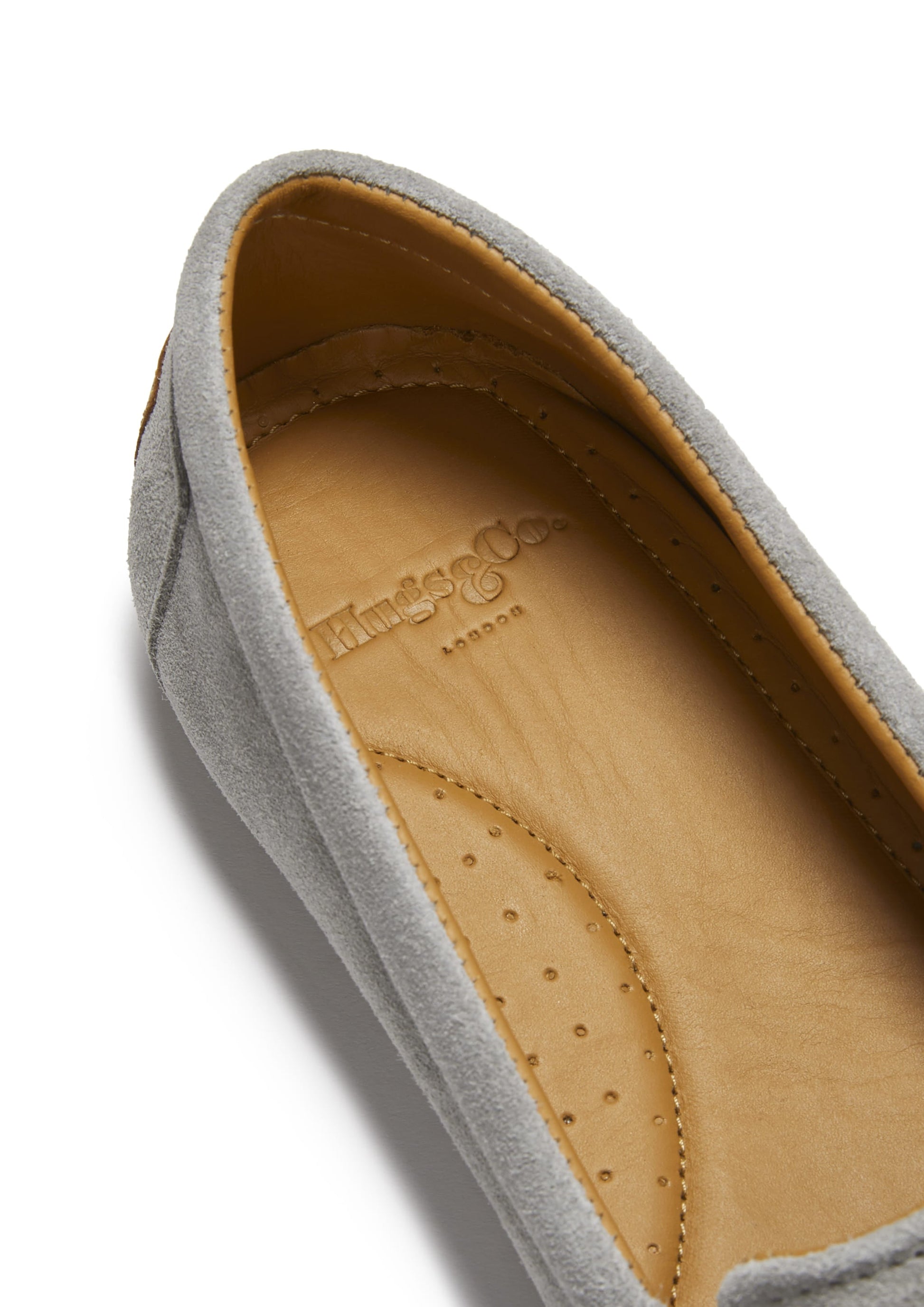 Women's Dove Grey Suede Continental Espadrilles