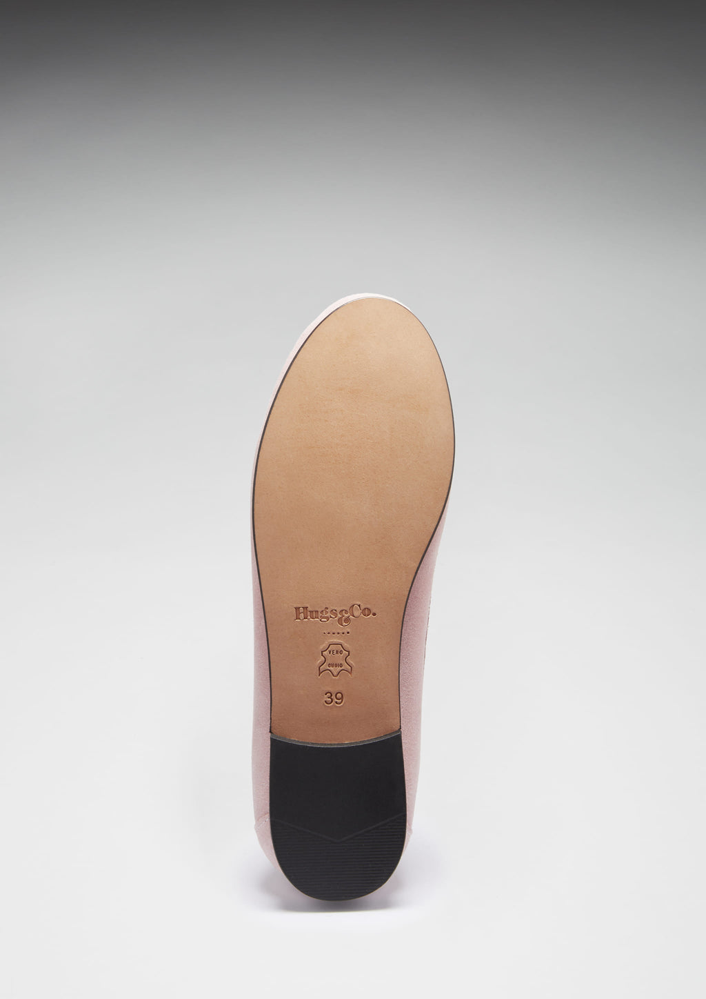 Ice Pink Suede Penny Loafers for Women