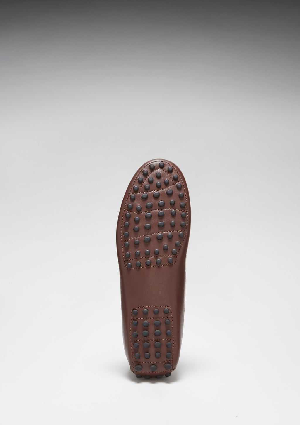 Women's Brown Leather Penny Loafers