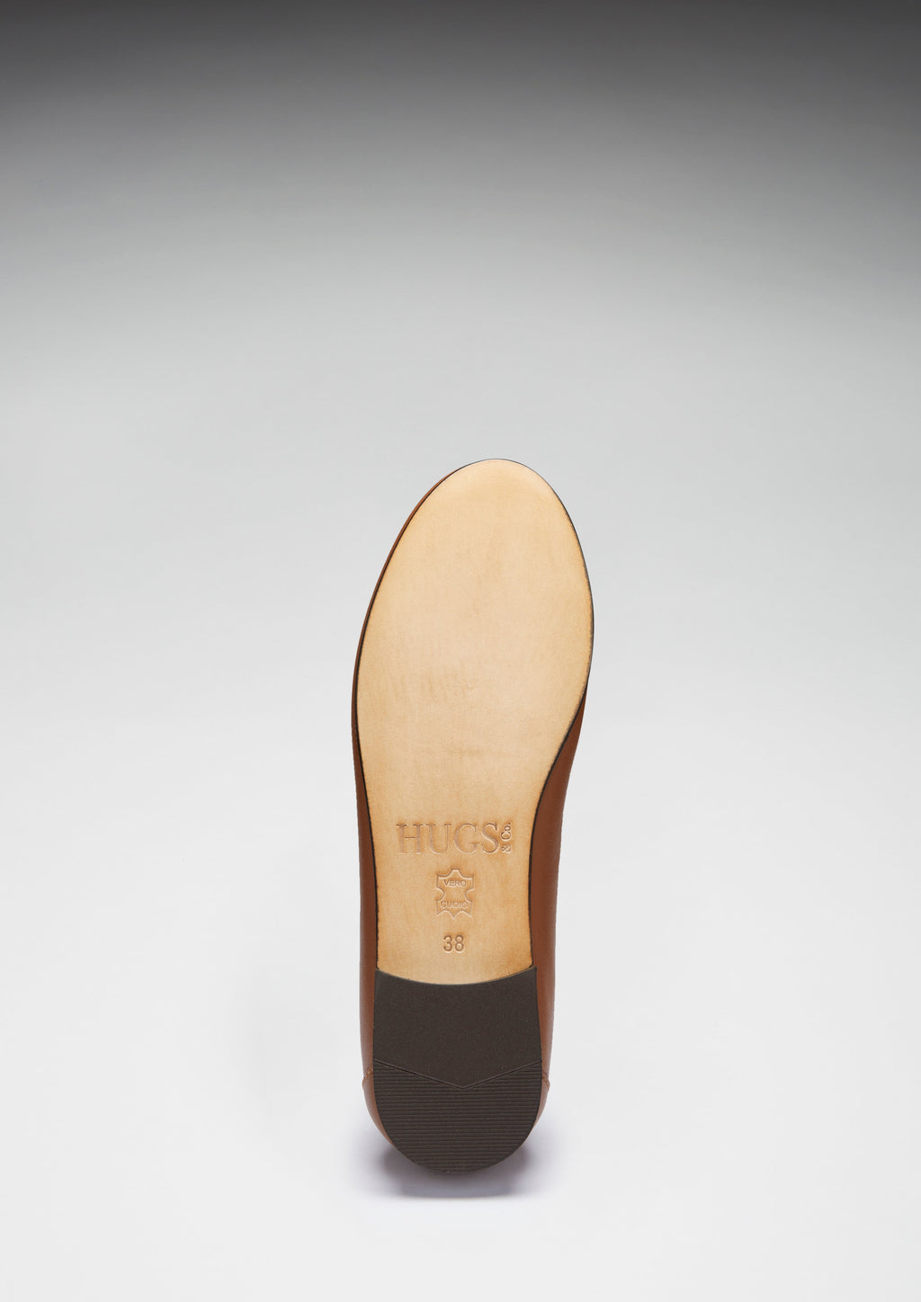 Women's Tan Leather Penny Loafers