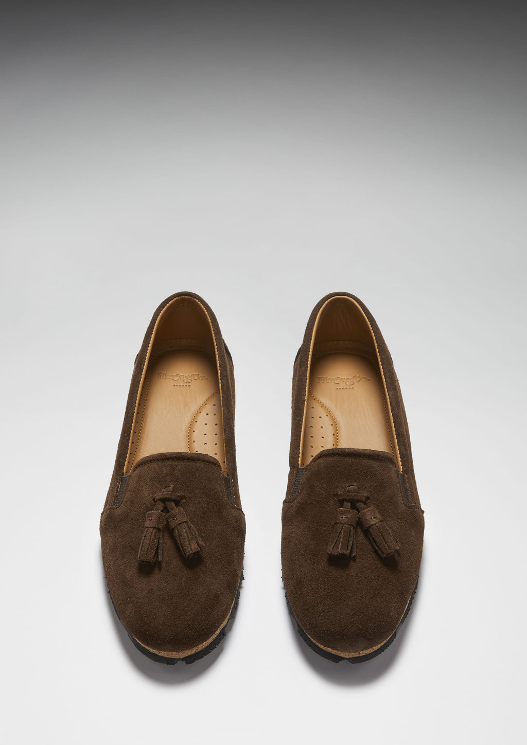 Women's Brown Suede Espadrilles with Tassels