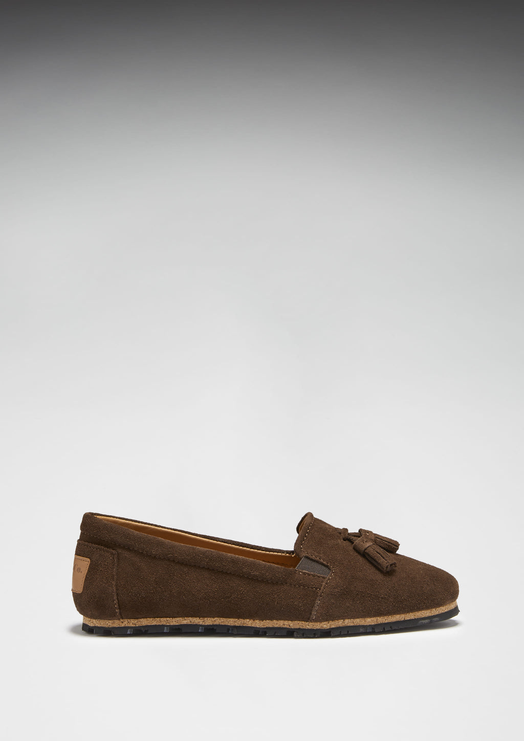 Women's Brown Suede Espadrilles with Tassels