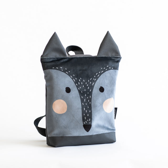 Wolf Backpack for Kids – Fun, Durable & Weather-Resistant by Muni at brixbailey.com