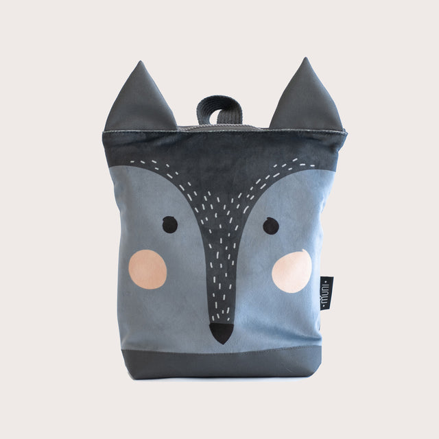 Wolf Kids Backpack – Playful & Durable for Young Explorers by Muni at brixbailey.com