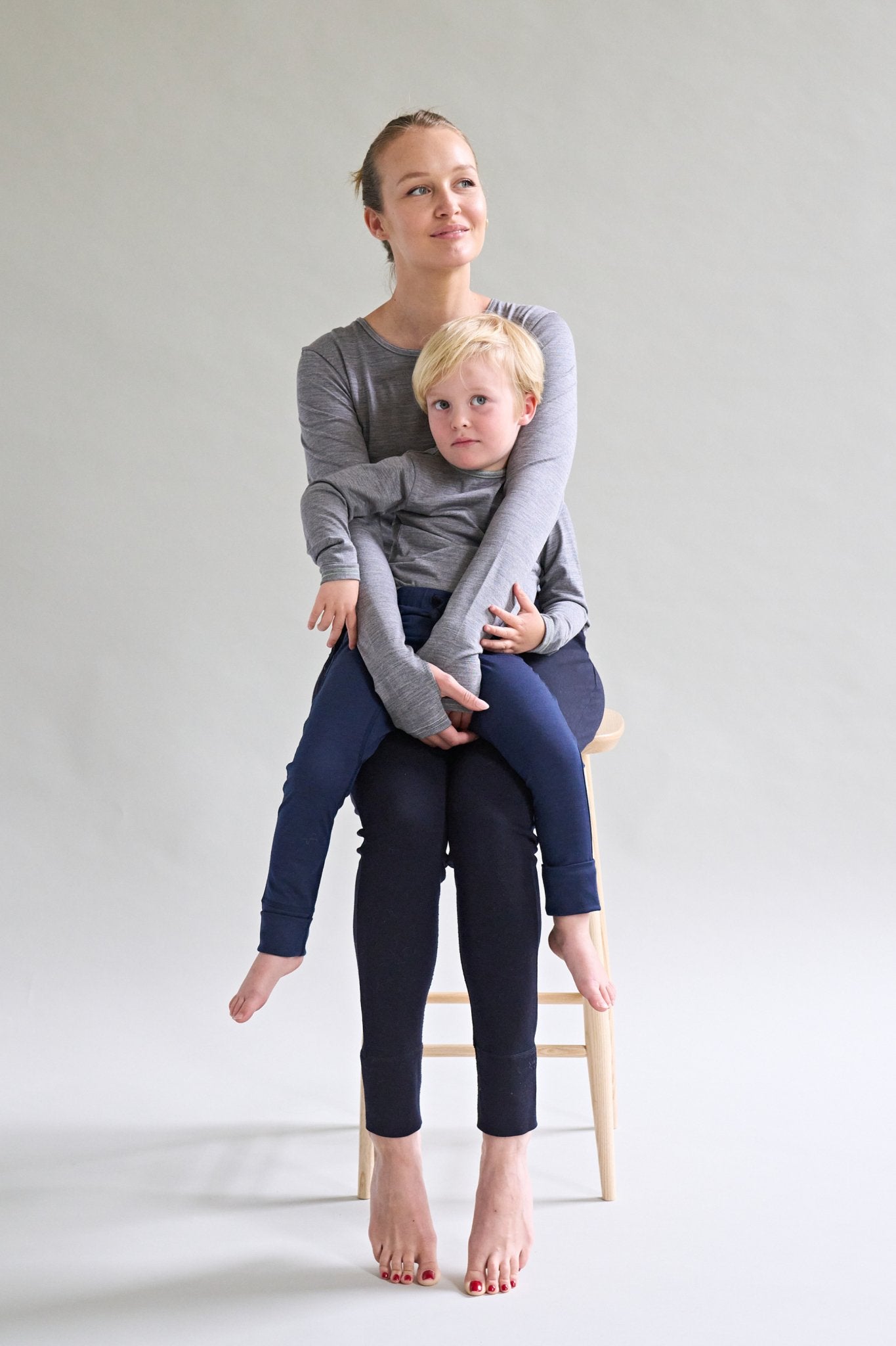 Women's 24 Hour Merino Wool Trousers Midnight Blue Heavyweight