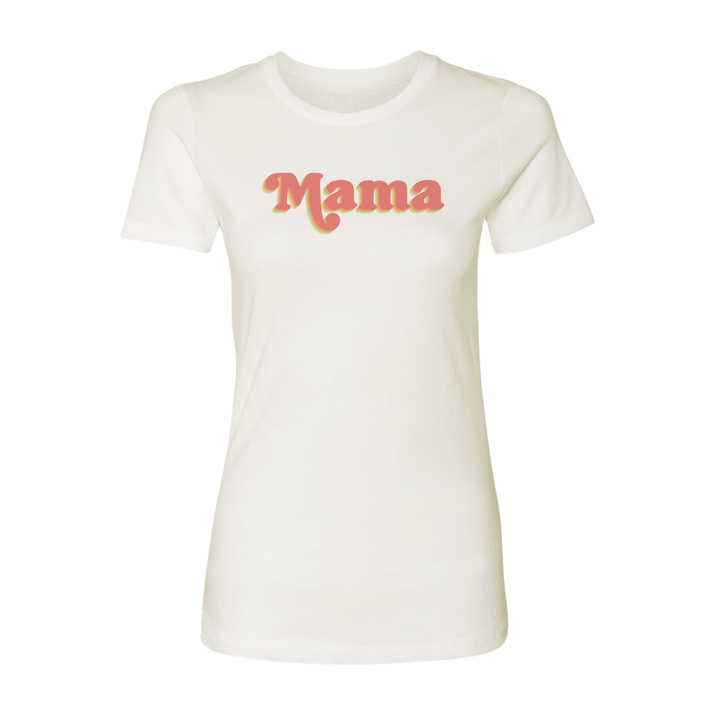 Mama Graphic Tee in Ivory