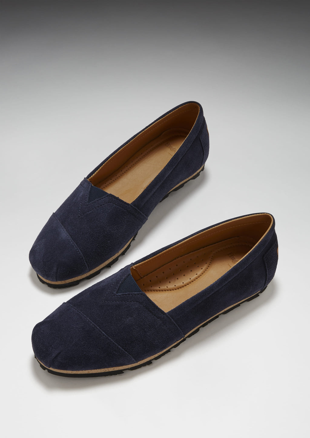 Women's Navy Suede Chukka Espadrilles