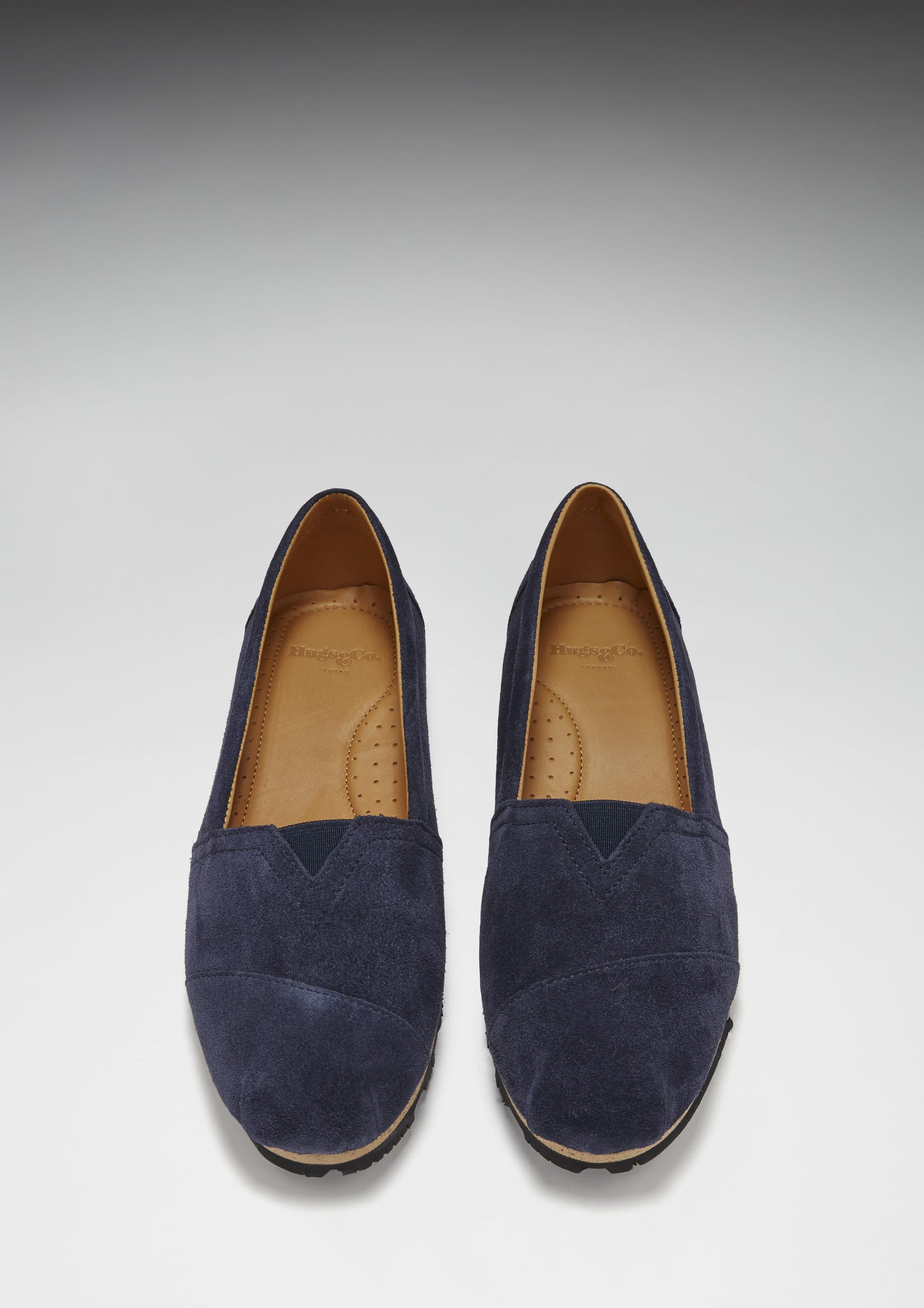 Women's Navy Suede Chukka Espadrilles