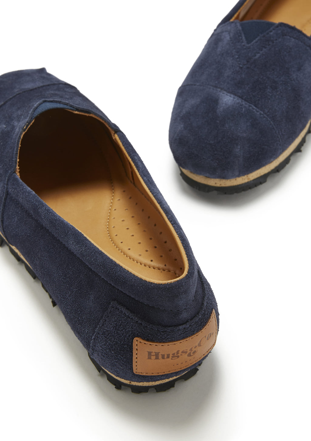 Women's Navy Suede Chukka Espadrilles