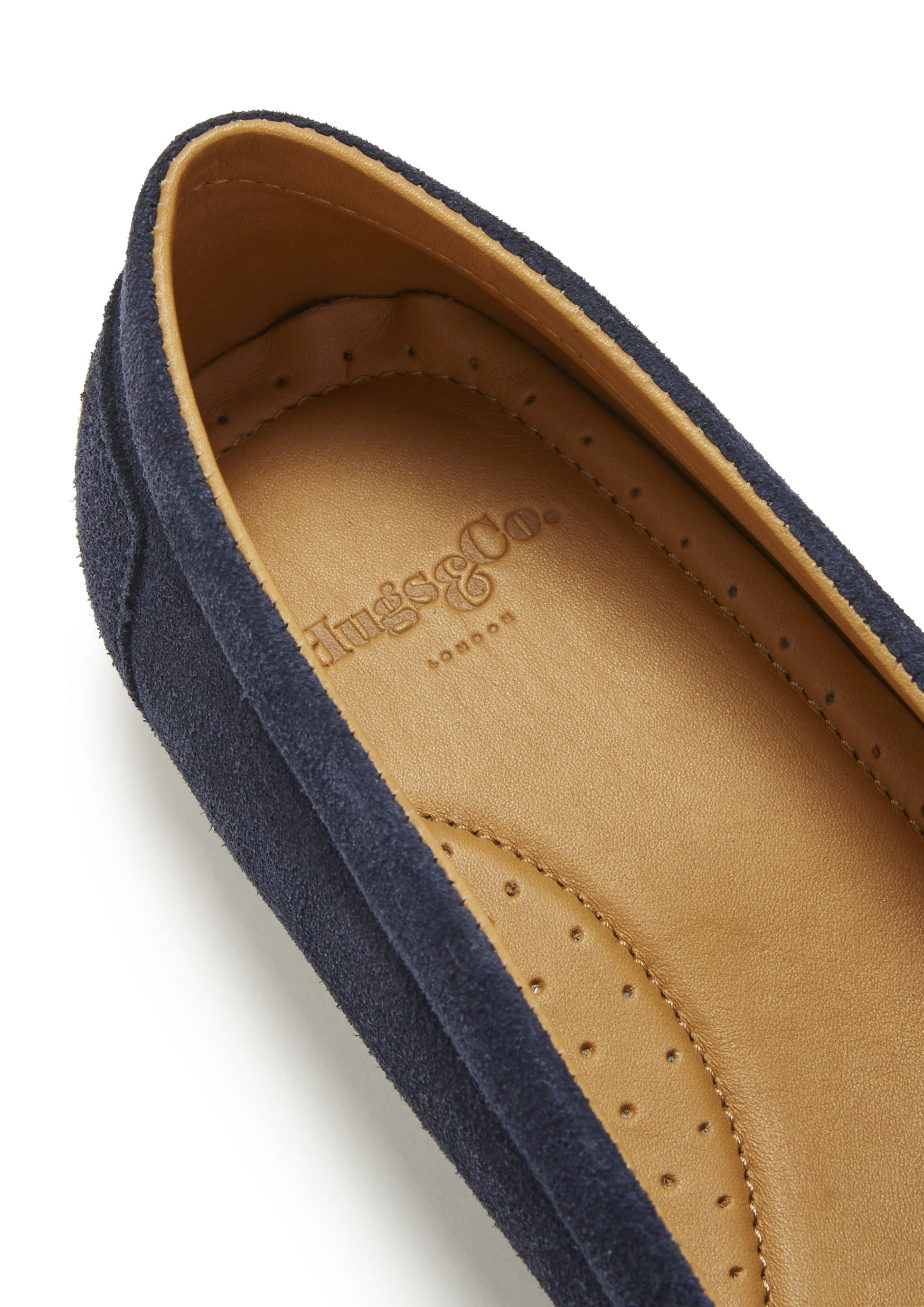 Women's Navy Suede Chukka Espadrilles