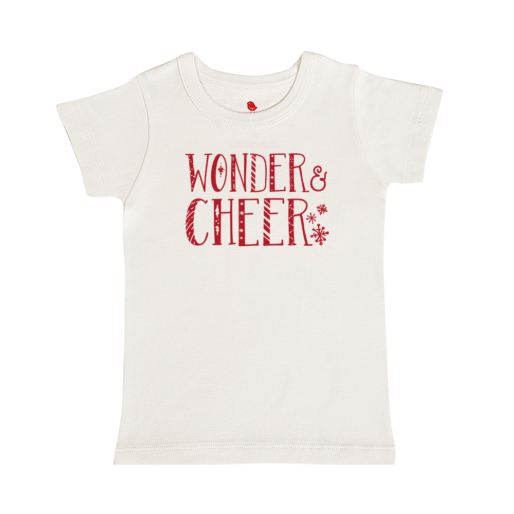 Wonder and Cheer Graphic Tee for Toddlers
