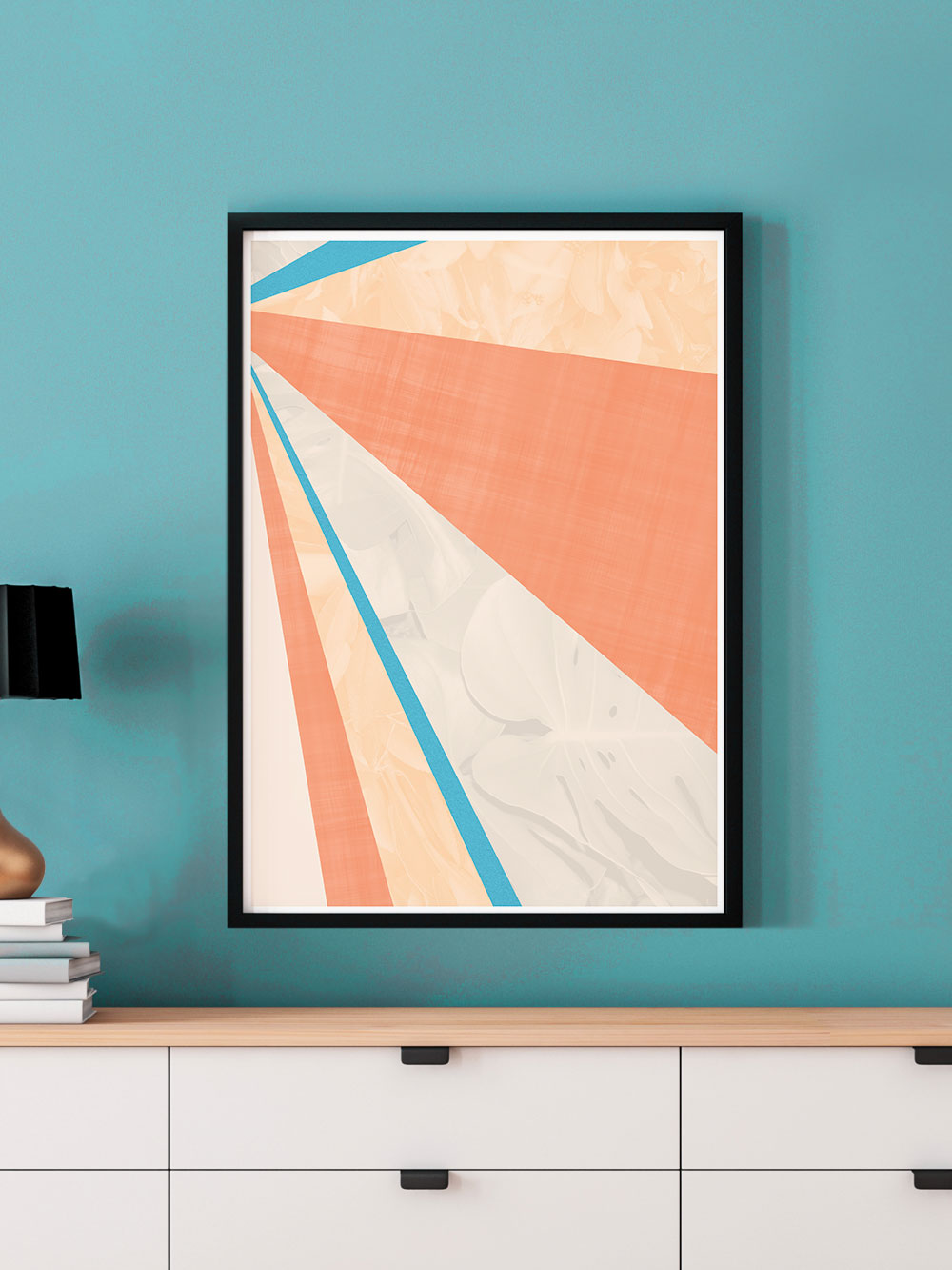 Wonderland Geometric Pattern Print