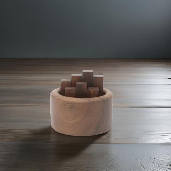 Elegant Wooden Fragrance Diffuser with Fragrance Oil