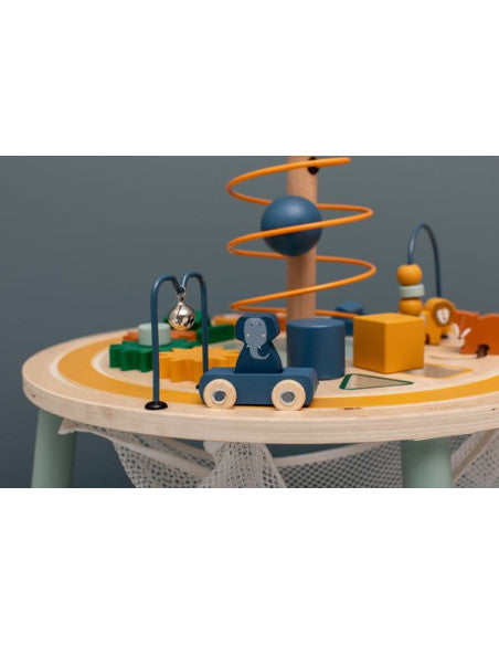 Interactive Wooden Educational Table for Toddlers – Fun & Learning by Trixie Baby at brixbailey.com