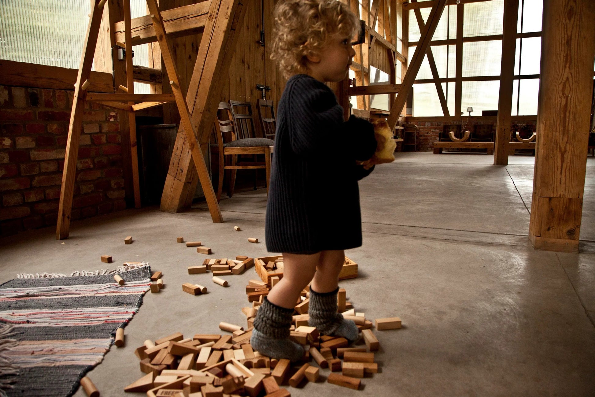 Eco-Friendly Wooden Story Blocks Set for Creative Kids - Stimulates Imagination & Motor Skills by Wooden Story at www.brixbailey.com