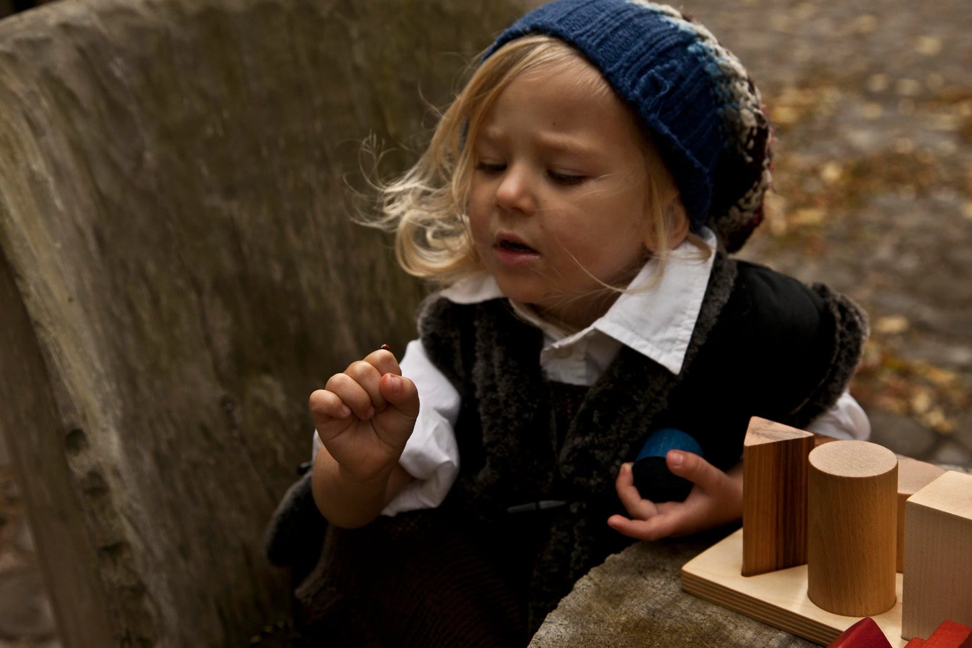 Wooden Shape Sorting Blocks XL by Wooden Story - Educational & Eco-Friendly Toy by Wooden Story at www.brixbailey.com