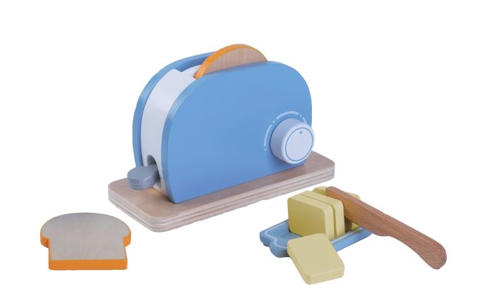 Interactive Kids' Toaster Set – Enhance Creativity & Motor Skills by Gerardo's Toys at www.brixbailey.com